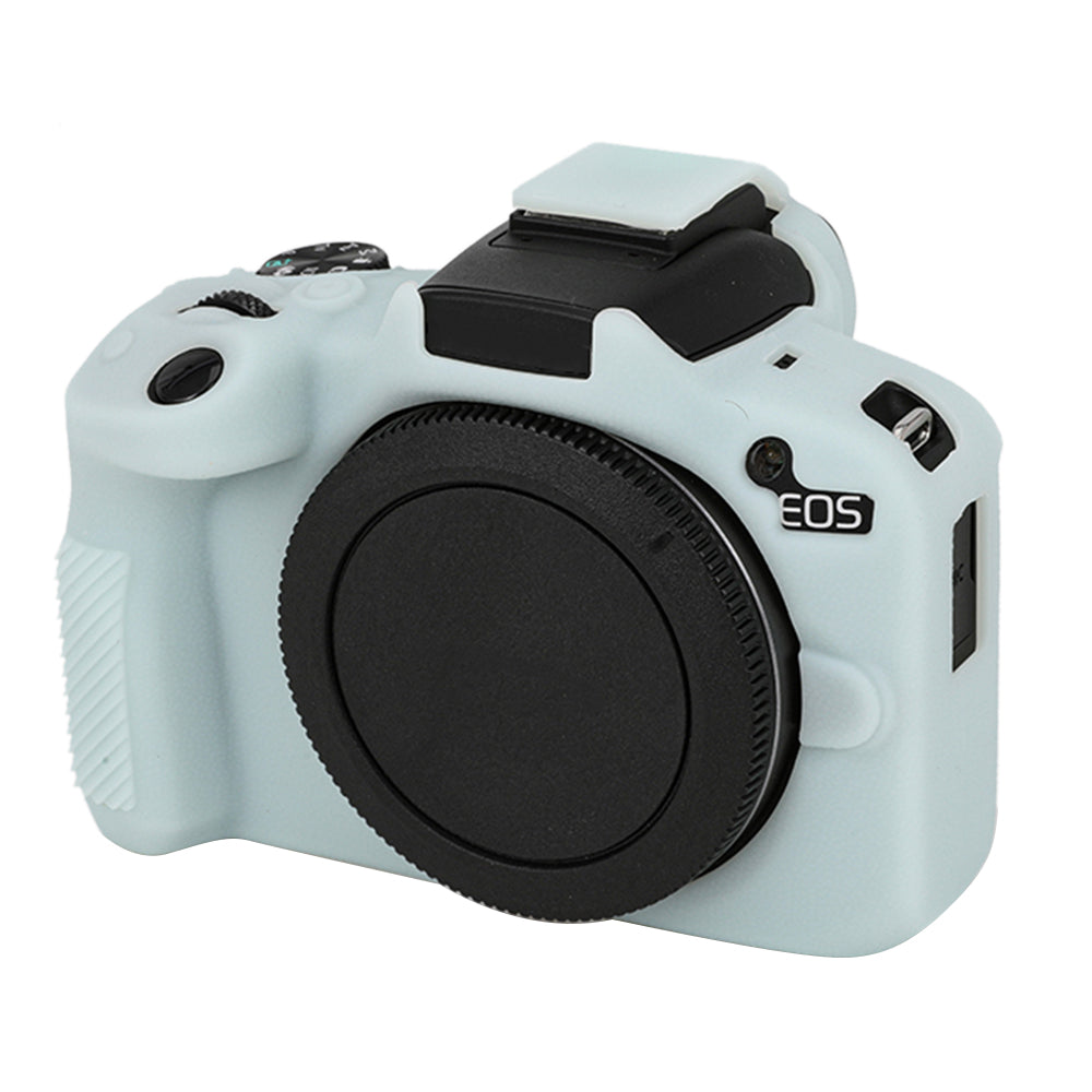 For Canon EOS R50 Silicone Protective Case Soft Anti-collision Camera Cover For Canon EOS R50 Silicone Protective Case Soft Anti-collision Camera Cover